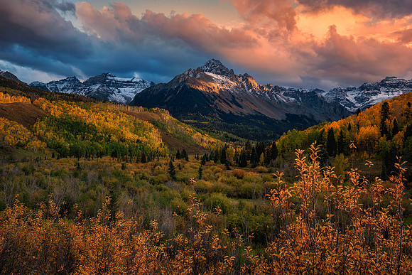 Mt Sneffels in Autumn